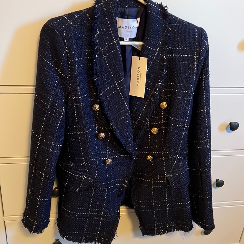 Madison Blazer. New with tags.Ordered from Madison the Label in Australia!